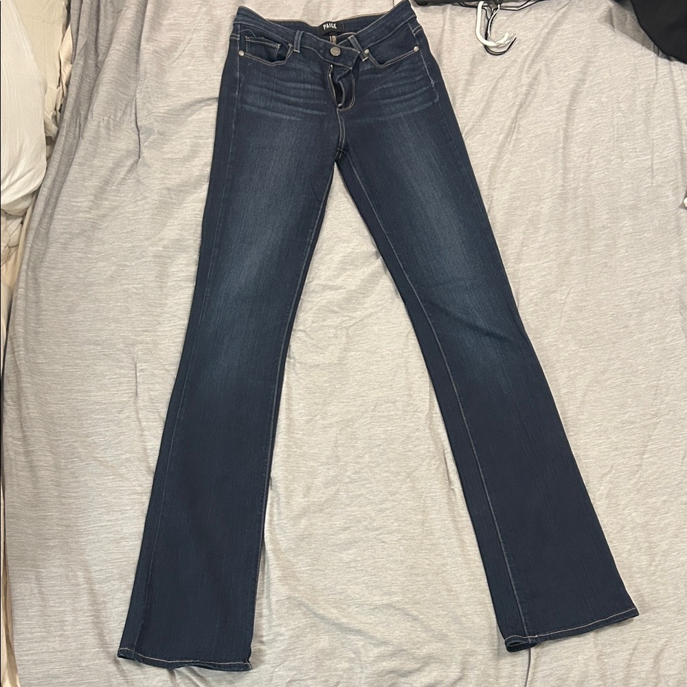 Paige High Rise Manhattan bootcut jeans